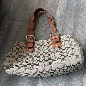 Coach signature purse